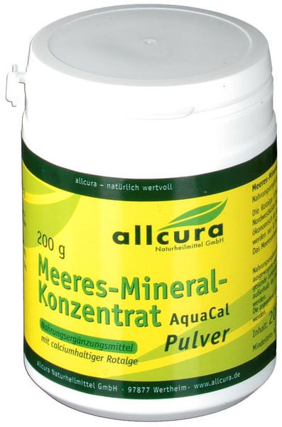 Allcura Meeresalgen-Mineral Konzentrat Pulver (200 g)