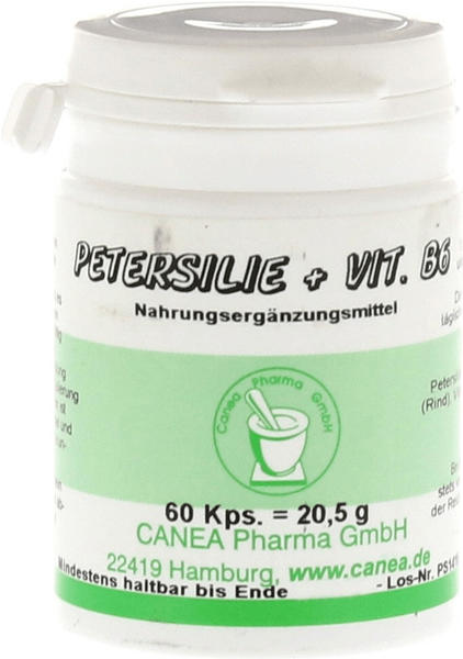 Pharma Peter Petersilie + Vitamin B 6 Kapseln (60 Stk.)