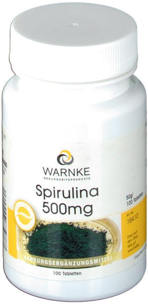 Warnke Gesundheit Spirulina 500 Tabletten (100 Stk.)