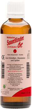 Weltecke Sauerlaender 15 Kraeuter Oel (75 ml)