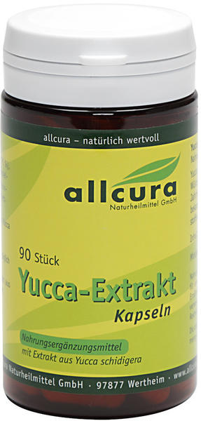 Allcura Yucca Extrakt Kapseln (90 Stk.)