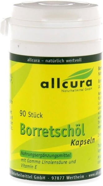 Allcura Borretschoel Kapseln (90 Stk.)