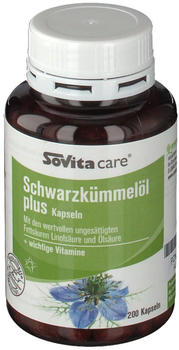 Allpharm Schwarzkuemmeloel Plus 5 Kapseln (200 Stk.)