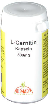 Allpharm L-Carnitin 500 mg Kapseln (60 Stk.)