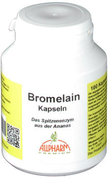 Allpharm Bromelain Enzym Kapseln (100 Stk.)