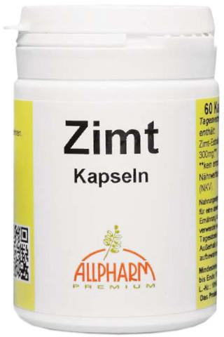 Allpharm Zimt Kapseln (60 Stk.)