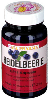 Bios Naturprodukte Heidelbeer E 400 mg Kapseln (60 Stk.)