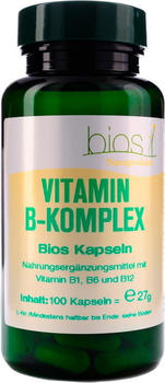 Bios Naturprodukte Vitamin B Komplex Bios Kapseln (100 Stk.)