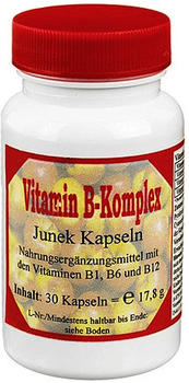 Bios Naturprodukte Vitamin B Komplex Junek Kapseln (30 Stk.)
