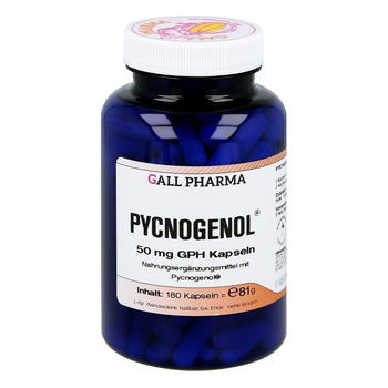 Hecht Pharma Pycnogenol 50 mg Gph Kapseln (180 Stk.)