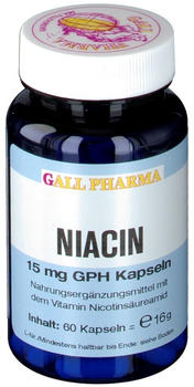 Hecht Pharma Niacin 15 mg Kapseln (60 Stk.)