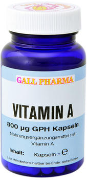 Hecht Pharma Vitamin A 800 Æg Gph Kapseln (30 Stk.)
