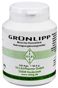 Velag Pharma Gruenlipp Muschel Konzentrat Kapseln (120 Stk.)