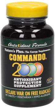Nature's Plus Commando 2000 Antioxidant Protection Tabletten (90 Stk.)