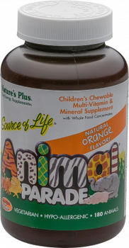 Nature's Plus Source of Life Animal Parade Tabletten (180 Stk.)