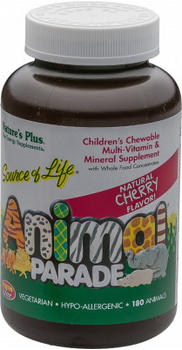 Nature's Plus Source of Life Animal Parade Kirsch Tabletten (180 Stk.)