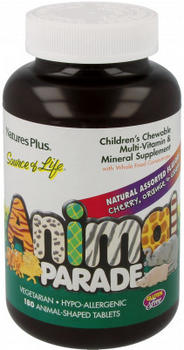 Nature's Plus Source of Life Animal Parade Mehrfrucht Tabletten (180 Stk.)