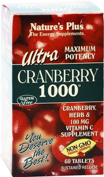 Nature's Plus Ultra Cranberry 1000 mg Tabletten (60 Stk.)