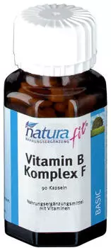 Naturafit Vitamin B Komplex F Kapseln (90 Stk.)