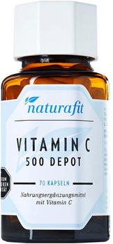 Naturafit Vitamin C 500 Depot Kapseln (70 Stk.)