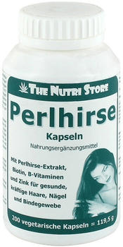 Hirundo Products Perlhirse Kapseln Veget. Kapseln (200 Stk.)