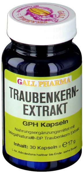Hecht Pharma Traubenkern Extrakt Gph Kapseln (30 Stk.)