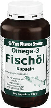 Hirundo Products Omega 3 Fischöl Kapseln 500 mg (400 Stk.)
