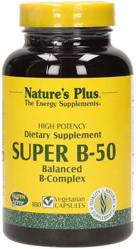 Nature's Plus Super-B-50 Kapseln (180 Stk.)
