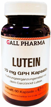 Hecht Pharma Lutein 10 mg Kapseln (60 Stk.)