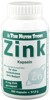 Hirundo Products Zink 15 mg Kapseln (200 Stk.)