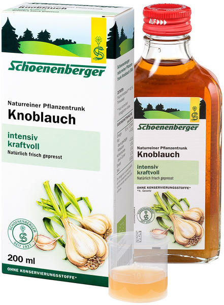 Schoenenberger Knoblauch Naturreiner Pflanzentr. (200 ml)
