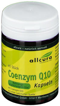 Allcura Coenzym Q 10 Kapseln A 30 mg (45 Stk.)
