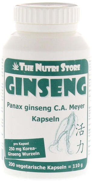 Hirundo Products Ginseng 250 mg Kapseln (200 Stk.)
