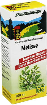 Schoenenberger Melissen Saft (200 ml)