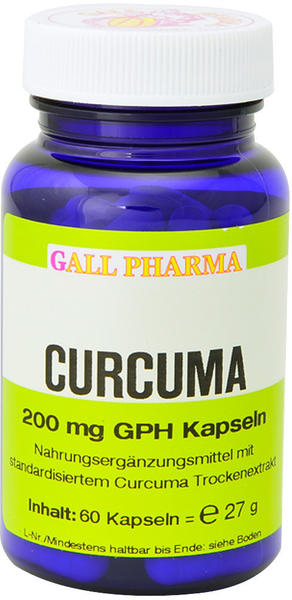 Hecht Pharma Curcuma 200 mg Kapseln (60 Stk.)