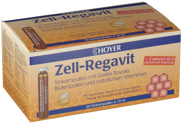 Kyberg Pharma Hoyer Zell Regavit Trinkampullen (20 x 10 ml)