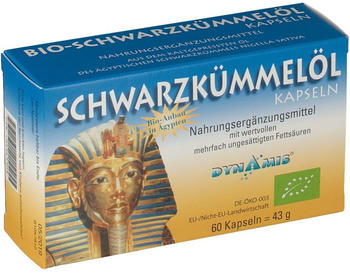 Dynamis Schwarzk&uuml;mmel&ouml;l Bio &auml;gyptische Kapseln (60 Stk.)