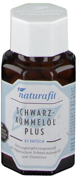 Naturafit Schwarzkümmel Öl Plus Kapseln (80 Stk.)