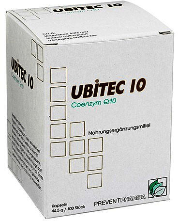Preventpharma Ubitec 10 Kapseln (100 Stk.)