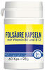 Folsäure 600 μg plus Vitamine B6 + B12 Kapseln 60 St