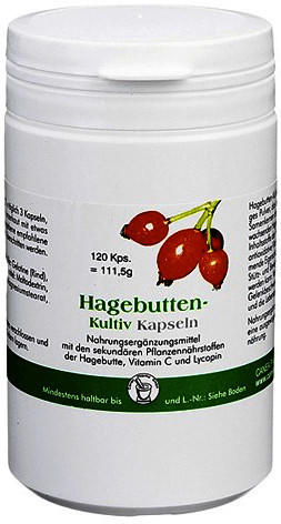 Pharma Peter Hagebutten Kultiv Kapseln (120 Stk.)