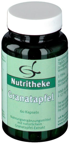 11 A Nutritheke Granatapfel Kapseln (60 Stk.)