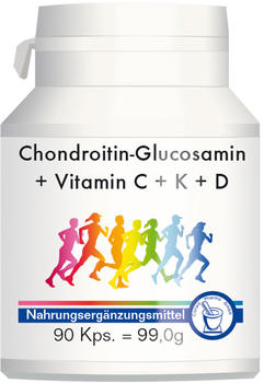 Pharma Peter Chondroitin Glucosamin + Vitamin K + D Kapseln (90 Stk.)