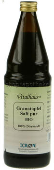 Axisis Granatapfel Saft pur Bio Vitalhaus (750 ml)