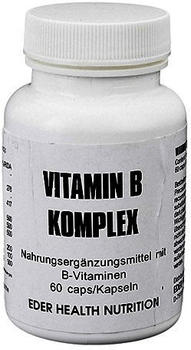 Eder Health Nutrition Vitamin B Komplex Kapseln (60 Stk.)