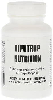 Eder Health Nutrition Lipotrop Fat Burner Kapseln (60 Stk.)