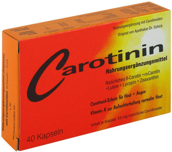 Dr. Schick Carotinin Kapseln (40 Stk.)