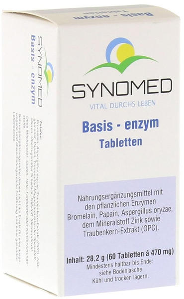 Synomed Basis Enzym Tabletten (60 Stk.)
