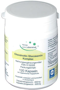 G&M Naturwaren Chondroitin-Glukosamin Komplex + C (120 szk.)
