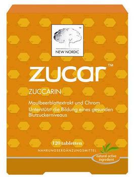 New Nordic Deutschland Zucar Zuccarin Tabletten (120 Stk.)
